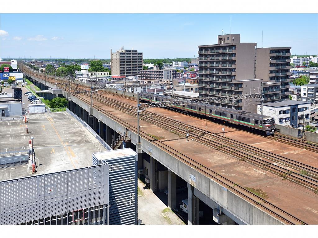 Chitose Station Hotel Bagian luar foto
